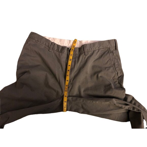 POLO BY RALPH LAUREN - MENS GREY 100% COTTON FLAT FRONT DRESS PANTS SIZE 38X32 - Picture 6 of 7